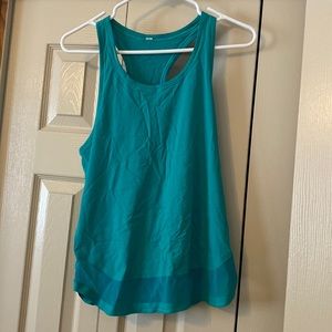 Lululemon teal racer back tank